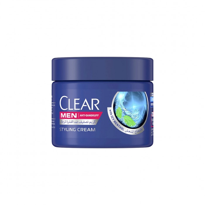 Clear Men Soft Styling Cream Cool Sport Menthol 275 ml