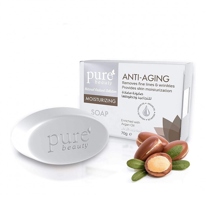 Pure Beauty Anti-Aging Argan oil Moisturizing Soap- 70GM