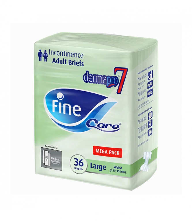 Fine Care Adult Diaper Large Size - 36 Pieces 