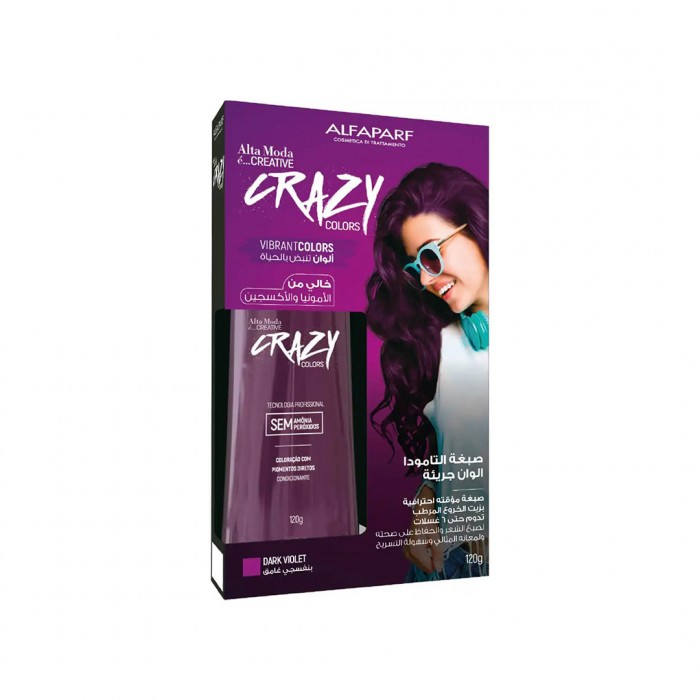 Alta Moda Crazy Colours Dark Violet 120 gram
