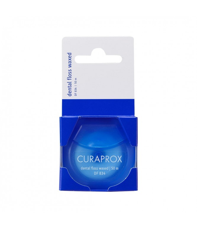 Curaprox Oral Care Dental Floss Waxed -50m