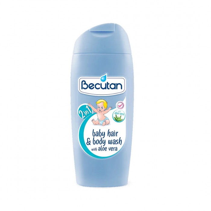 Becutan Shampoo And Bubble Bath 2 in 1 With Aloe Vera 200 ml