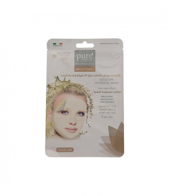 Pure Beauty Gold 24k Hydro Gel Face Mask- 1's