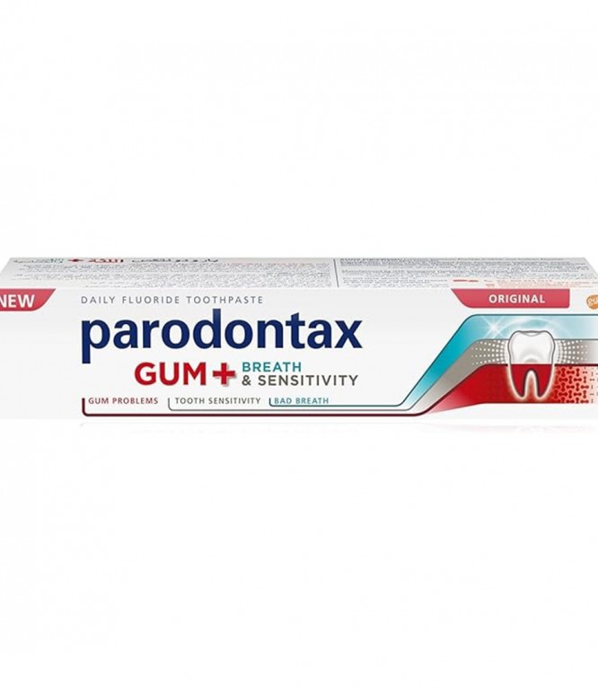 Parodontax Toothpaste Gum + Breath & Sensitivity Whitening 75ML