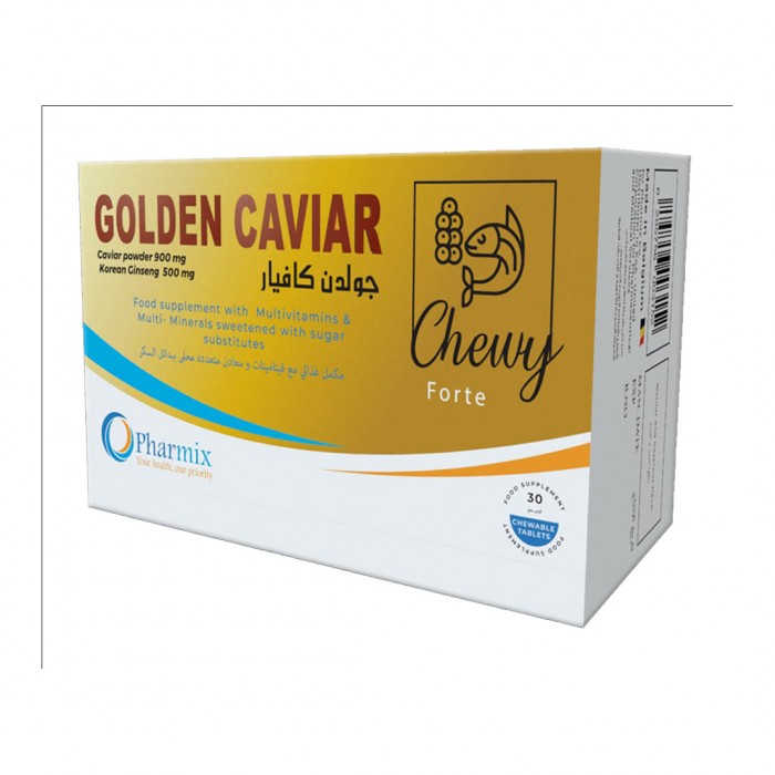 Golden Caviar Chewable Tablets 30'S