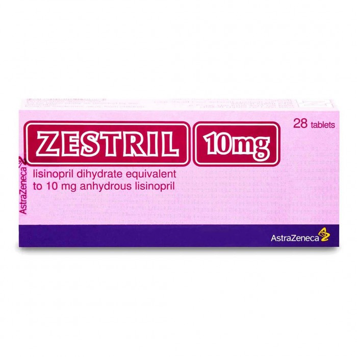 Zestril 10 mg Tablet 28'S