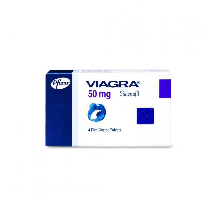 Viagra 50 mg 4’s