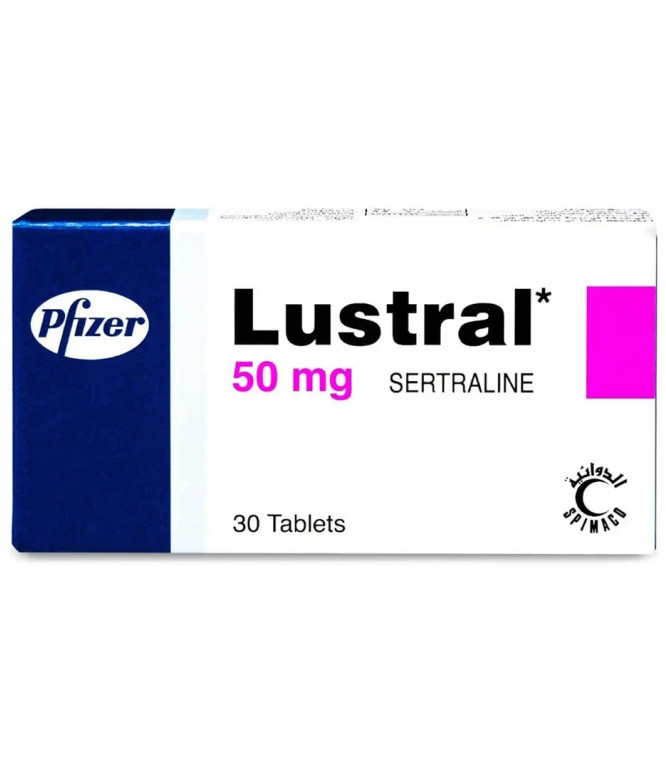 لوسترال 50 جرام حبوب 30 حبه