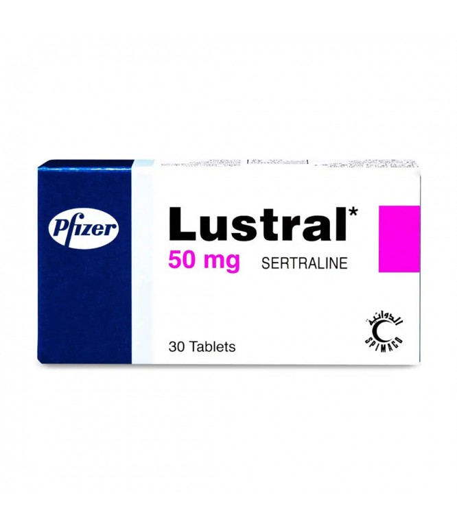لوسترال 50 جرام حبوب 30 حبه