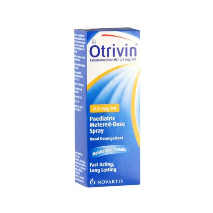 Otrivin Nasal Drop 0.05% Children 10 ml