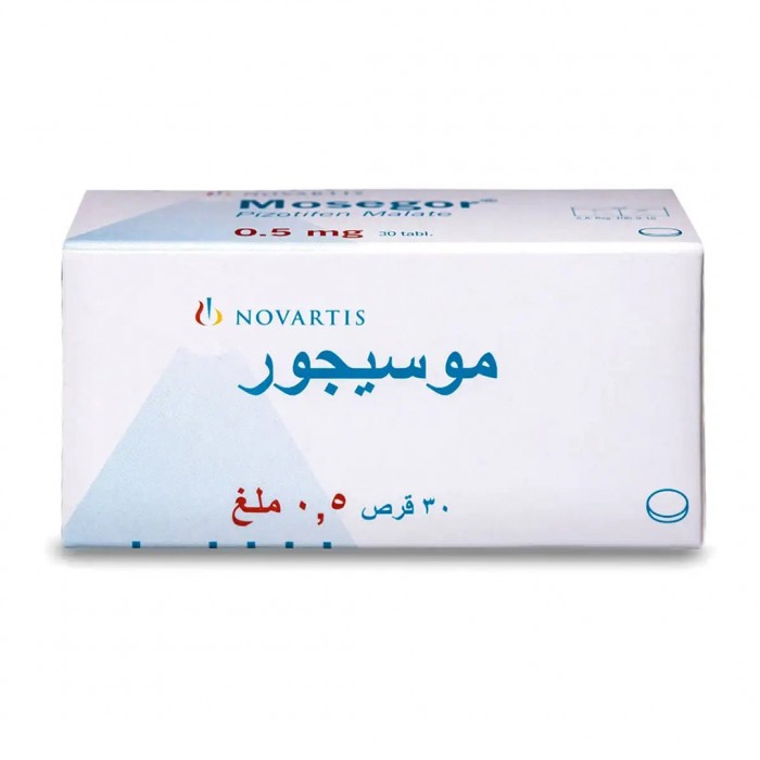 Mosegor 0.5 mg - 30 Tablets