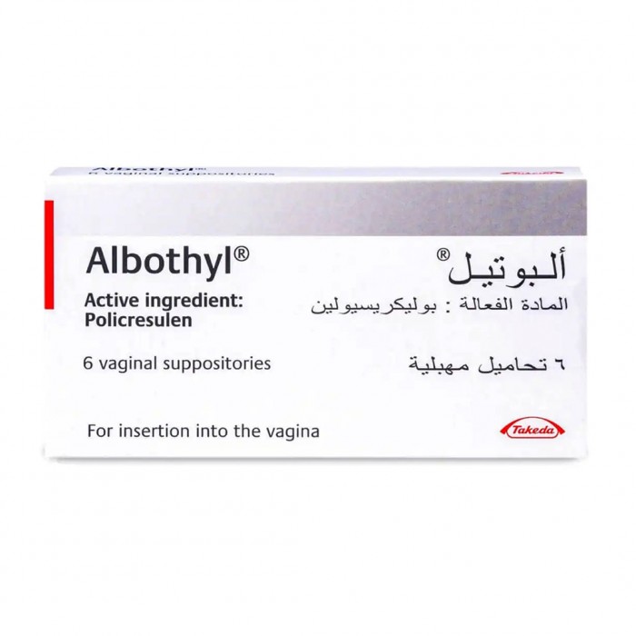 Albothyl 90 mg Vaginal Suppository