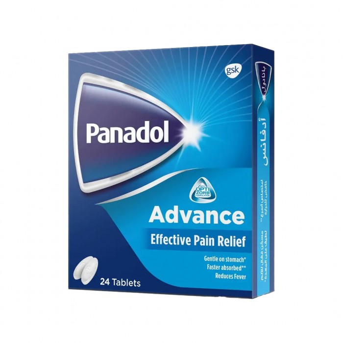 Panadol Advance 500 mg Tab 24'S 