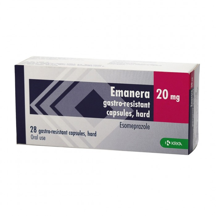Emanera 20 mg Capsules 28'S