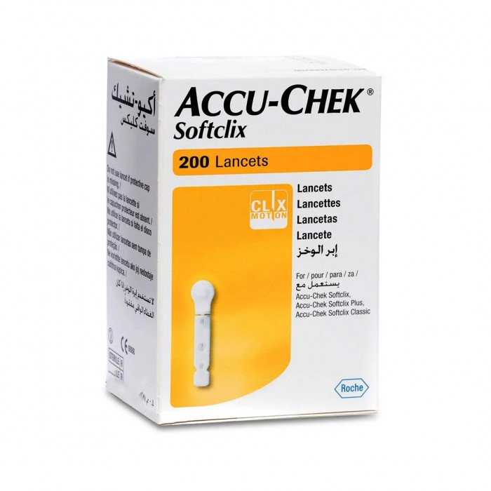 Accu Check Softclix Lancets 200's