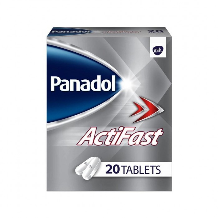 Panadol Actifast 500 mg Tab 20'S