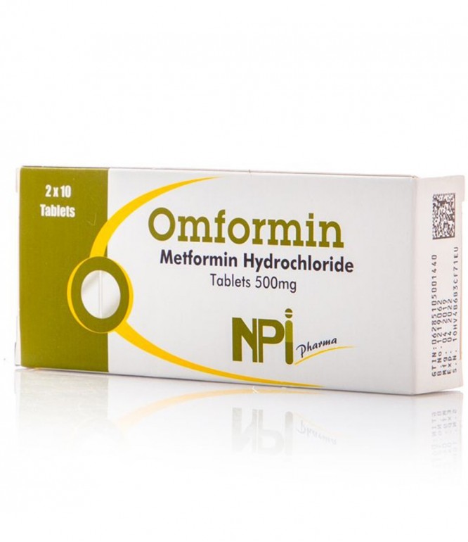 OMFORMIN 500MG TAB 20'S