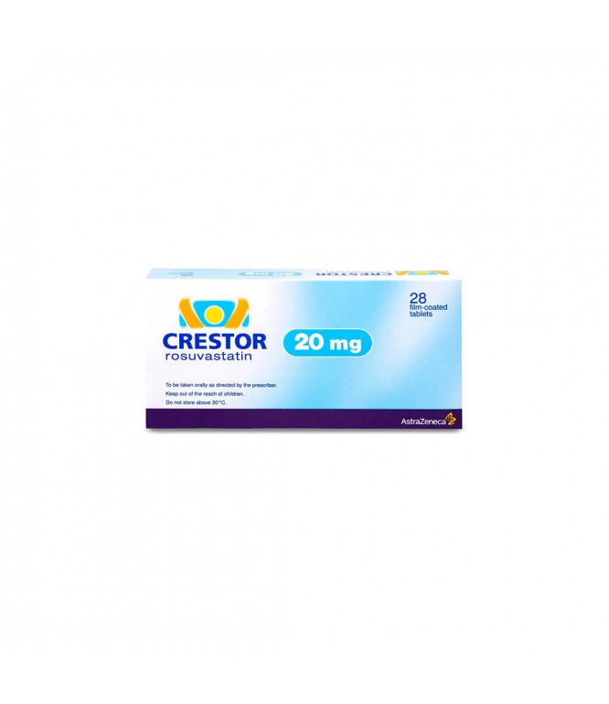Crestor 20 mg Tablet 28'S