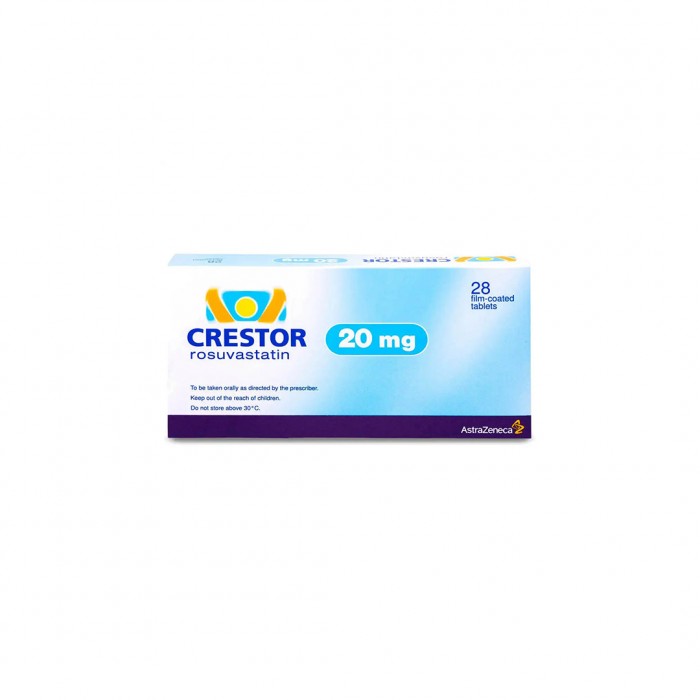Crestor 20 mg Tablet 28'S