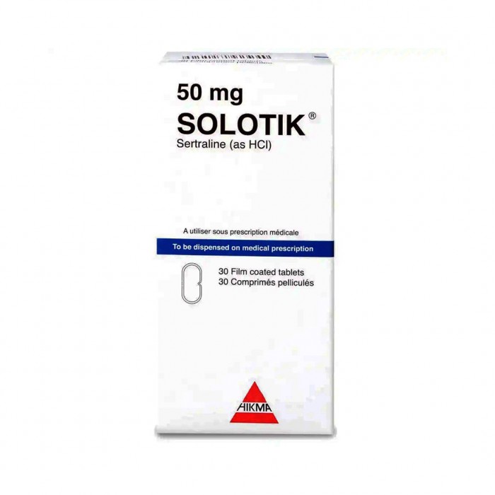 Solotik 50 mg 30 Tablet