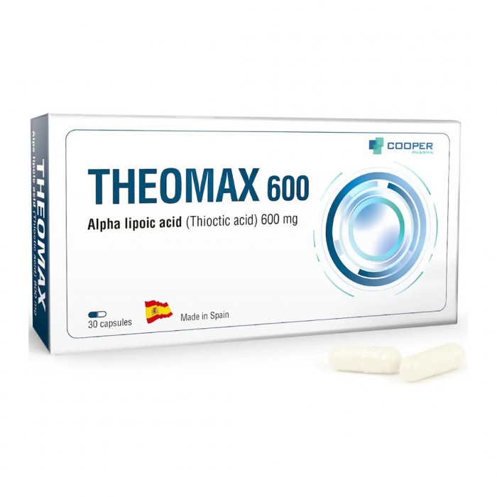 Theomax 600 Mg CAP 30'S