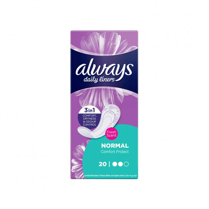 Always Panty Liners Fresh Scent Multiform Protect 20 pcs