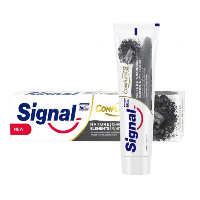 Signal Tooth Paste COMPLETE-8 CHARCOAL 100 ML