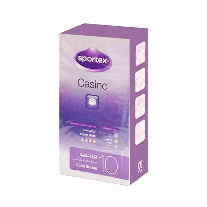 SPORTEX CONDOM CASINO 10'S