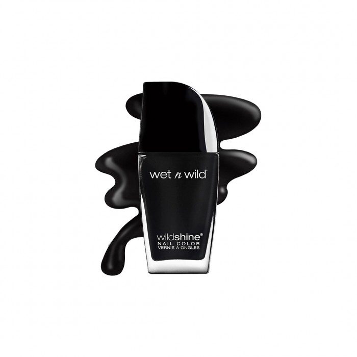 ويت ان وايلد طلاء الأظافر وايلد شاين - Black Creme