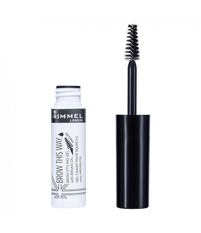 Rimmel Brow This Way Eyebrow Gel with Argan Oil 003 - Dark Brown 5 ml