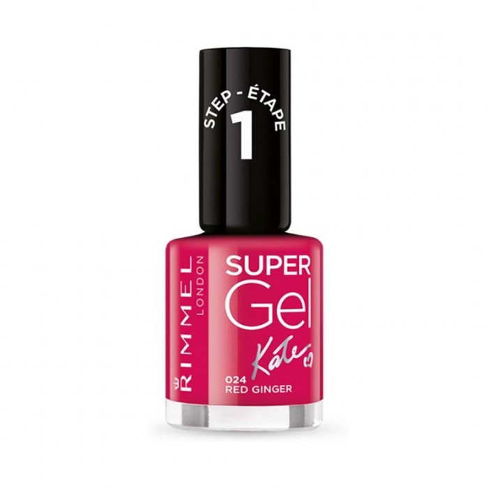 Rimmel Super Gel Nail Polish Red Ginger 024