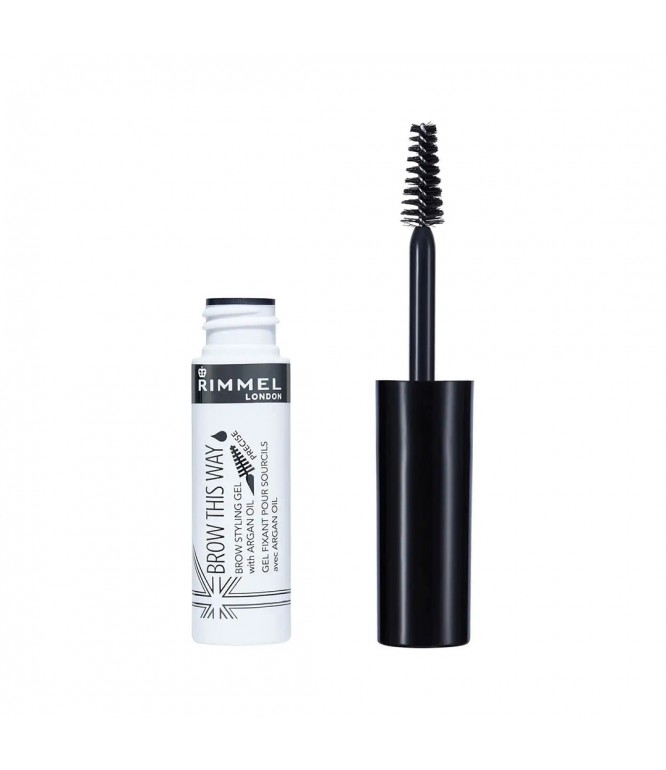 Rimmel Brow This Way Eyebrow Gel with Argan Oil 004 - Clear 5 ml