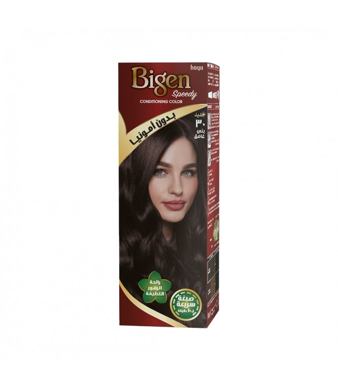 Bigen Lady Speedy Hair Color 30 Dark Brown