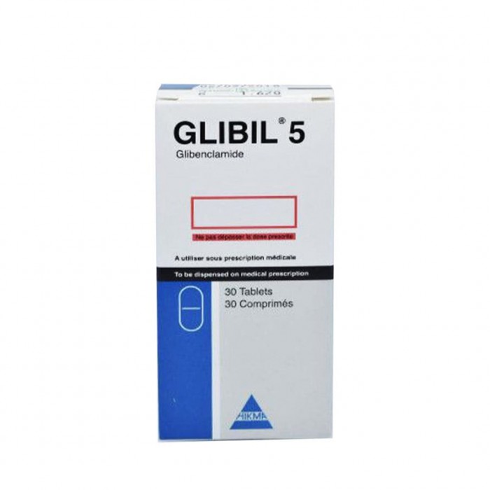 GLIBIL 5MG TAB 30'S