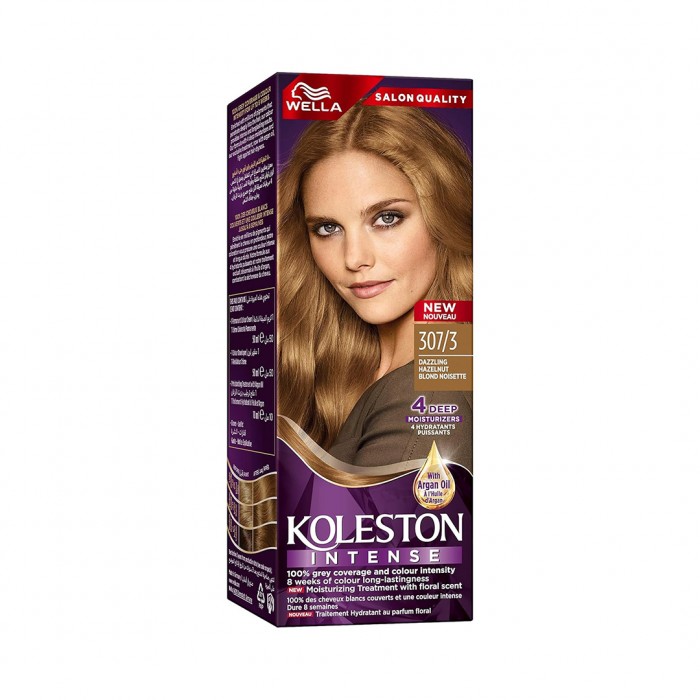 Koleston Hair Color Cream 307/3 Hazel Blonde