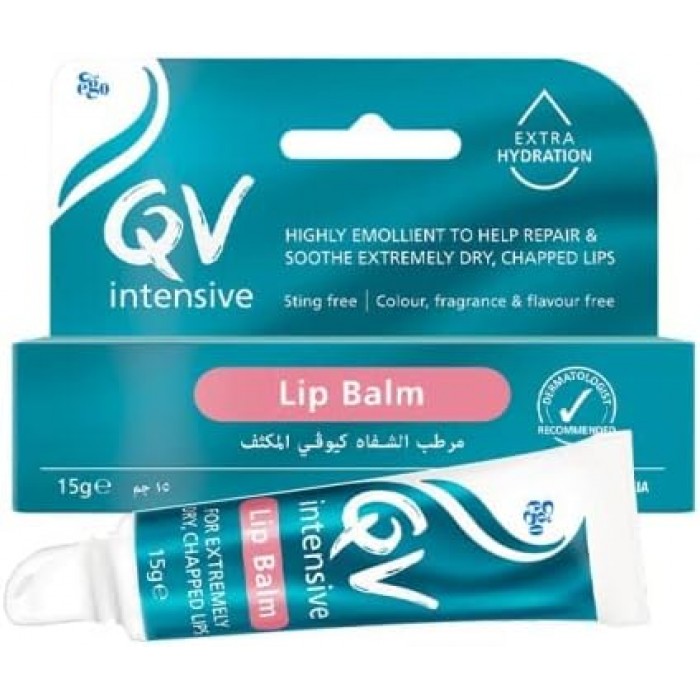 Qv Lip Balm Intensive Dry & Chapped Lips - 15 Gm