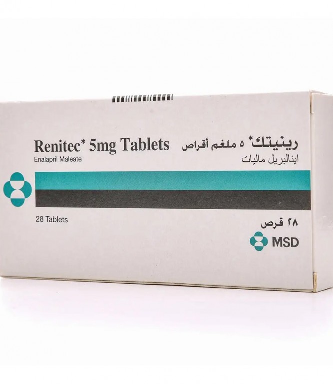 RENITEC 5MG TAB 28'S