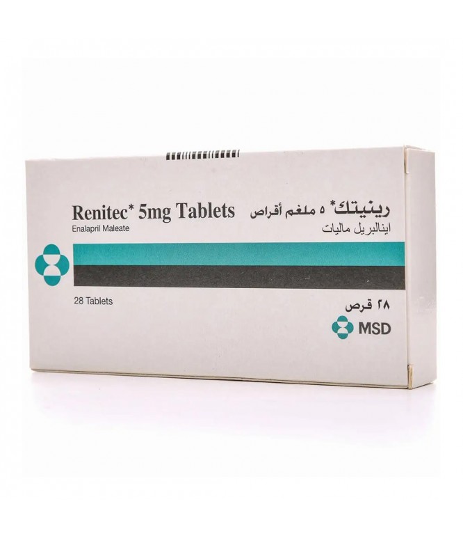 RENITEC 5MG TAB 28'S