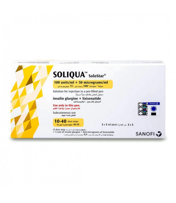 SOLIQUA SOLOSTAR 10/40 DOSE