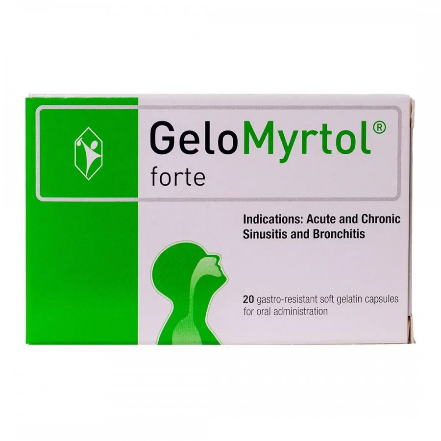 GeloMyrtol Forte Capsule 20'S