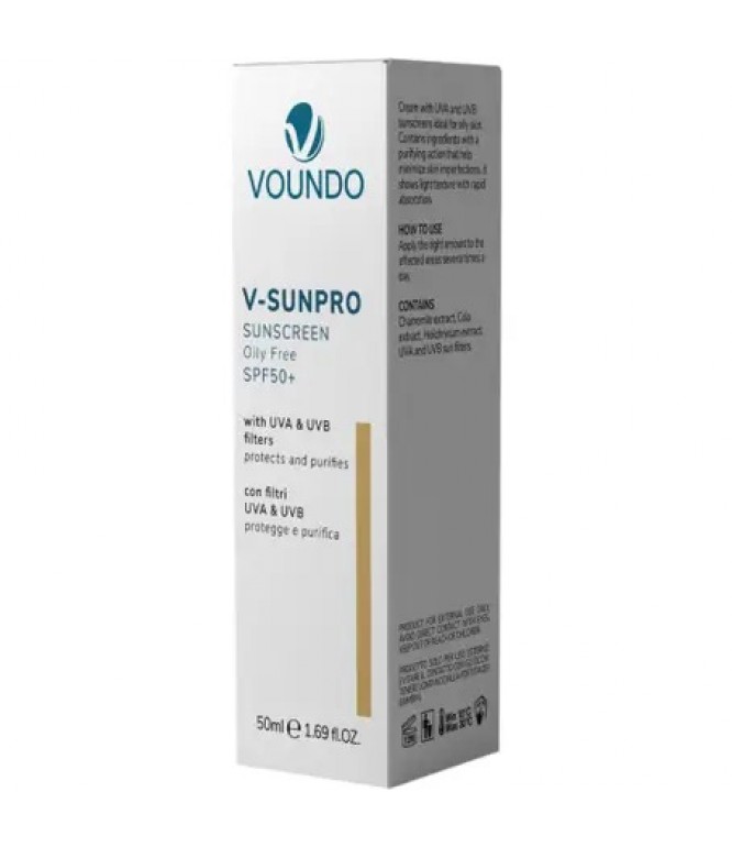 Voundo V Oil-Free Sunscreen 50ML