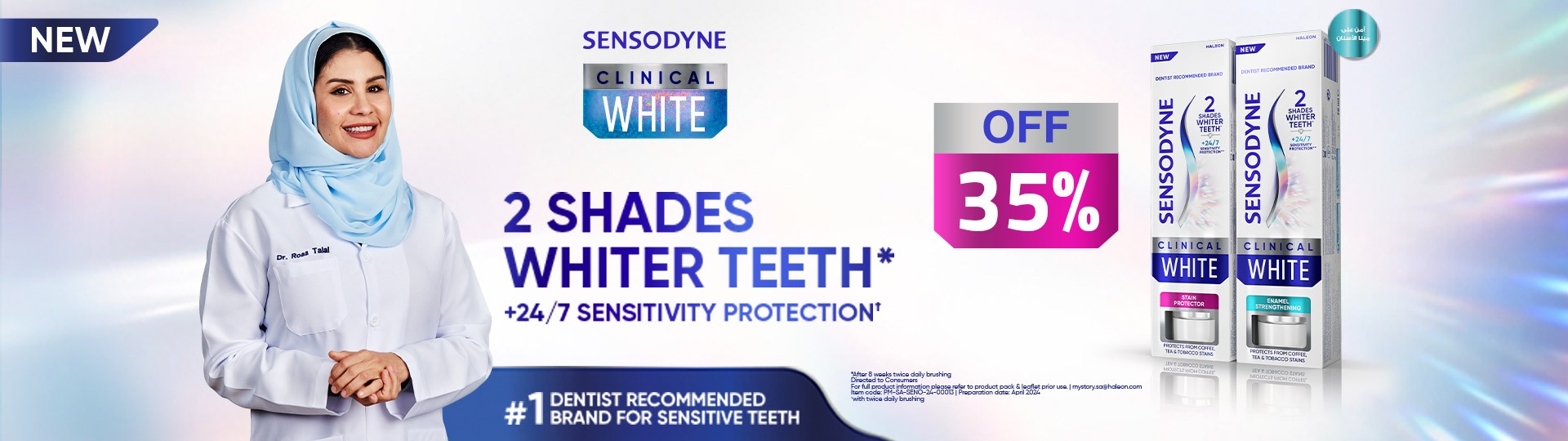 Sensodyne Toothpaste Clinical