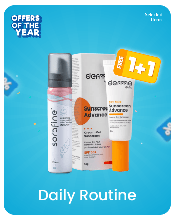 Offers derma 1 + 1